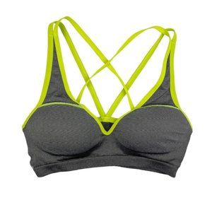 Pink Victorias Secret Push Up Sports Bra Size Medium